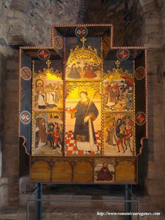 DETALLE DE ABSIDIOLO ESTE DEL BRAZO NORTE DEL CRUCERO
